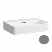 Раковина для ванної Laufen Val 55х40 см без отворів кераміка графіт матовий H8122847581091