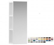 Зеркальный шкафчик Laufen Base 25х18,5х70 см с открытыми полками МДФ/ДСП цвет на выбор H4029501109991