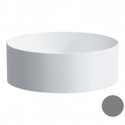 Раковина для ванної Laufen Living ⌀38 см кераміка графіт матовий H8114357581121