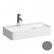 Раковина для ванної Laufen Val 60х31 см з 1 отвором та полицею праворуч кераміка графіт матовий H8152857581041