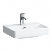 Раковина для ванной Laufen Pro S 45х34 см с 1 отверстием шлифованная керамика белый H8169610001041