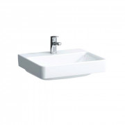 Раковина для ванной Laufen Pro S 60х46,5 см с 1 отверстием без перелива шлифованная керамика белый с покрытием LCC H8169634001561
