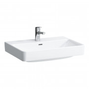 Раковина для ванной Laufen Pro S 65х46,5 см с 1 отверстием шлифованная керамика белый с покрытием LCC H8169644001041
