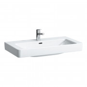 Раковина для ванной Laufen Pro S 85х46,5 см с 1 отверстием шлифованная керамика белый с покрытием LCC H8169654001041