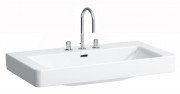 Раковина для ванної Laufen Pro S 85х46,5 см із 3 отворами шліфована кераміка білий з покриттям LCC H8169654001081