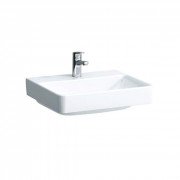 Раковина для ванної Laufen Pro S 55х46,5 см з 1 отвором без переливу шліфована кераміка білий з покриттям LCC H8169624001561