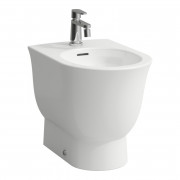 Биде напольное Laufen The New Classic 37х53 см санитарная керамика белый с покрытием LCC H8328514003021