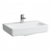 Раковина для ванной Laufen Pro S 55х38 см с 1 отверстием без перелива шлифованная керамика белый H8179580001561