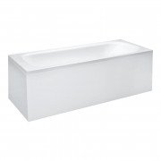Ванна акрилова Laufen Solutions 170х70 см кутова права з прямокутною панеллю білий H2225050000001