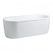 Ванна акриловая Laufen Solutions 180х80 см отдельностоящая овальная белый H2245120000001