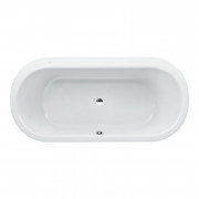 Ванна акрилова Laufen Solutions 190х90 см овальна вбудована білий H2255110000001