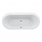 Ванна акриловая Laufen Solutions 180х80 см встраиваемая овальная белый H2245100000001