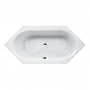 Ванна акриловая Laufen Solutions 190х90 см встраиваемая шестиугольная белый H2255210000001