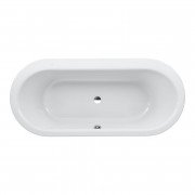 Ванна акриловая Laufen Solutions 180х80 см встраиваемая овальная белый H2245100000001