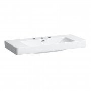 Раковина для ванної Laufen Pro S 105х46,5 см із 3 отворами кераміка білий з покриттям LCC H8139664001081