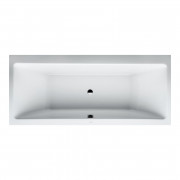 Ванна акрилова Laufen Pro 180х80 см вбудована з LED-підсвічуванням прямокутна білий H2329510006151