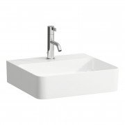 Раковина для ванної Laufen Val 45х42 см з 1 отвором без переливу шліфована кераміка білий H8162800001111