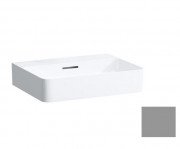 Раковина для ванної Laufen Val 60х42 см без отворів шліфована кераміка графіт матовий H8162837581091