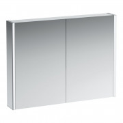 Зеркальный шкаф Laufen Frame 25 100х15х75 см с сенсорным выключателем алюминий H4086539001441