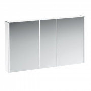 Зеркальный шкаф Laufen Frame 25 130х15х75 см глянцевый белый H4087749001451