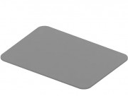 Полиця для консолі ArtCeram Fuori Scala кераміка сірий TFC003 15;00