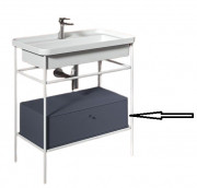 Ящик для консоли Artceram Fuori Scala выдвижной МДФ pavone ACM040 57