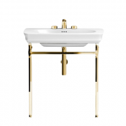 Консоль під раковину ArtCeram Civitas на 68 см золото CIA001 73