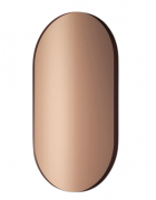 Дзеркало у ванній кімнаті Artceram Look 50х90 см коричневий матовий ACS017 56