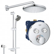 Душевая система скрытого монтажа Grohe QuickFix Grohtherm SmartControl с Vitalio Start 250 хром UA202801R2