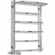 Електрична сушарка для рушників Laris Єврофлеш П6 500x800 Е з полицею (підключення зліва) хром 73207610