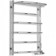 Електрична сушарка для рушників Laris Єврофлеш П6 500x800 Е з полицею (підключення праворуч) хром 73207611