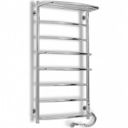 Электрический полотенцесушитель Laris Еврофлеш П8 500x1000 Э с полкой (подключение справа) хром 73207613