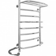 Електрична сушарка для рушників Laris Євромікс П8 500x800 Е з полицею сенсор S3 (підключення зліва) хром 73207692