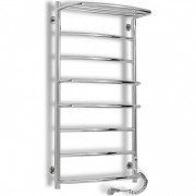 Електрична сушарка для рушників Laris Єврофлеш П8 500x1000 Е з полицею (підключення праворуч) хром 73207613