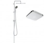Душевая стойка Grohe Vitalio Start 250 Cube с верхним и ручным душем хром 26698000