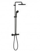 Душевая система Grohe Vitalio Start 250 с термостатом черный матовый 266772430