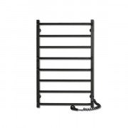 Электрический полотенцесушитель Laris Зебра Комфорт ЧФЧ8 500х800 Э (подключение справа) R3 черный 73207643