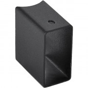 Модуль скрытого подключения полотенцесушителя Laris (для круглой стойки Ø 30) черный 73207614