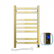 Электрический полотенцесушитель NAVIN Авангард 480х800 Sensor (подключение слева) золото 10-428153-4880
