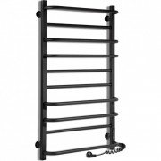 Электрический полотенцесушитель Laris Зебра Комфорт ЧКЧ10 500x900 Э (подключение справа) R3 черный 73207639