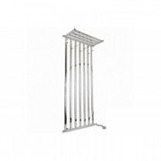 Электрическая сушка для одежды Laris Кватро с полкой П7 600x1200 Э (подключение справа) хром 73207150