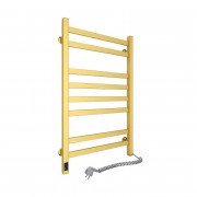 Електрична сушка для рушників NAVIN Авангард 480х800 Sensor (підключення праворуч) золото 10-428053-4880