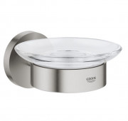 Мыльница для ванной Grohe QuickFix Start с держателем суперсталь 41193DC0