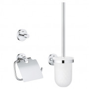 Набор аксессуаров для ванной комнаты Grohe QuickFix Start 3 в 1 хром 41204000