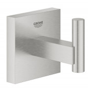 Гачок для ванної Grohe QuickFix Start Cube одинарний метал суперсталь 40961DC0