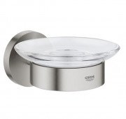 Мильниця для ванної Grohe QuickFix Start з тримачем суперсталь 41193DC0