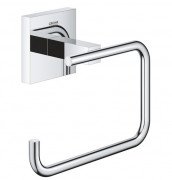 Тримач для туалетного паперу Grohe QuickFix Start Cube відкритий метал хром 40978000