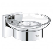 Мильниця для ванної Grohe QuickFix Start Cube з тримачем хром 41096000