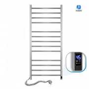 Електрична сушка для рушників NAVIN Класик Квадро 500х1200 Sensor (підключення зліва) таймер хром 10-016153-5012