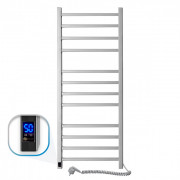 Электрический полотенцесушитель NAVIN Loft 500х1200 Sensor (подключение справа) таймер хром 10-043053-5012